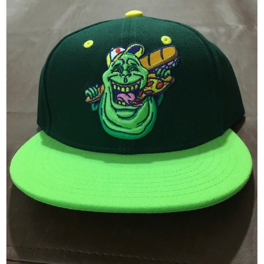 RSVLTS ghostbusters Snap Back Slimer Hat